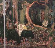 Jan Toorop The Young Generation (mk19) USA oil painting artist